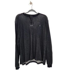 Rocawear textured Pullover Sweatshirt in Black - Size 3X‎